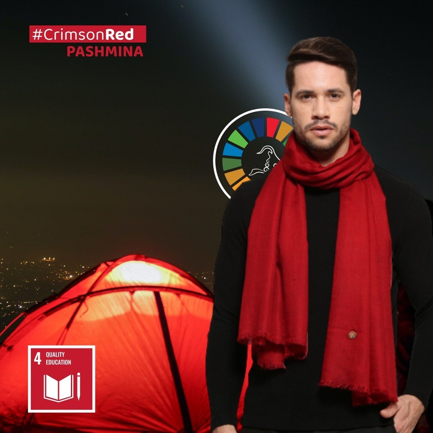 Crimson Red Pashmina Shawl The Real PASHMINA